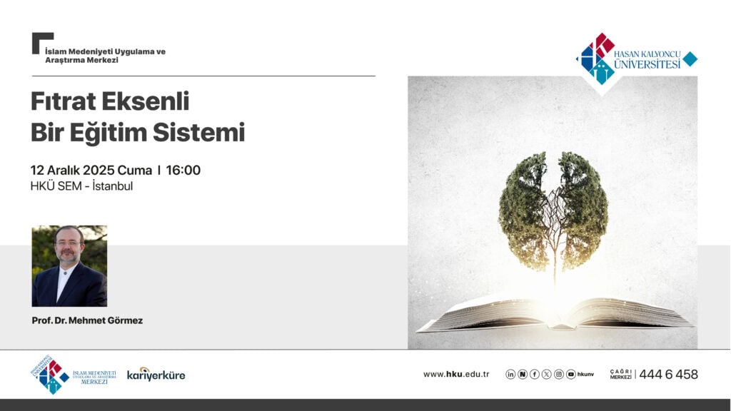 Prof. Dr. Mehmet Görmez ile“Fıtrat Eksenli Bir Eğitim Sistemi” Üzerine Söyleşi